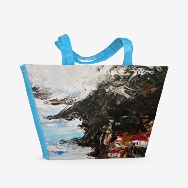 Пляжная сумка &laquo;Туманный остров&raquo;