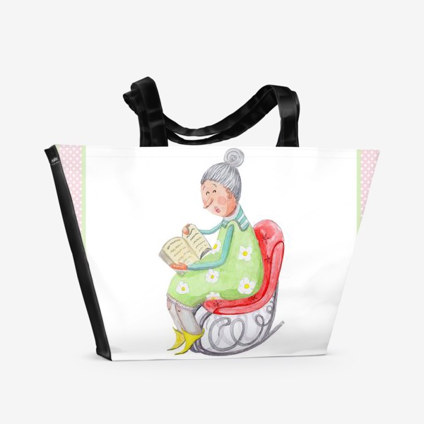 Пляжная сумка «Бабуля»