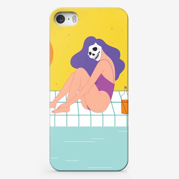 Чехол iPhone «лето у бассейна»