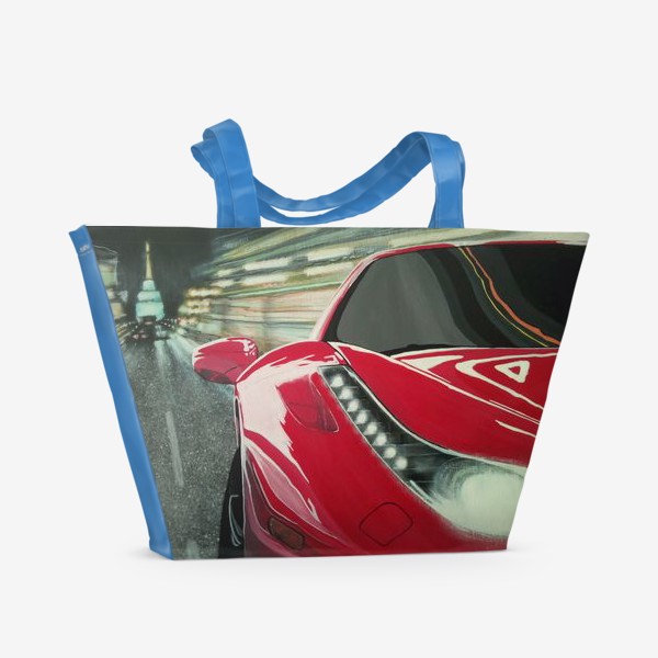 Пляжная сумка &laquo;Ferrari 458.&raquo;