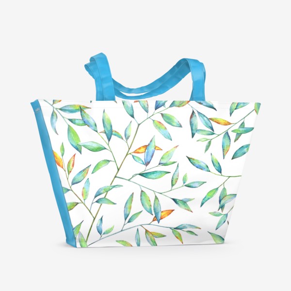 Пляжная сумка «Весенняя листва»