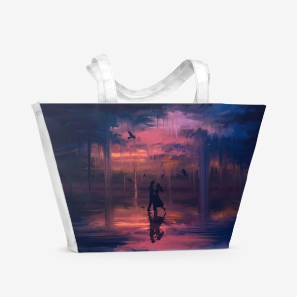 Пляжная сумка «Тающее небо»