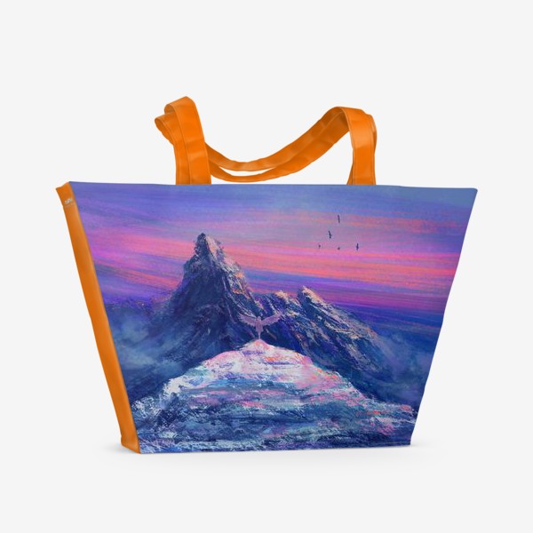 Пляжная сумка «На краю обрыва»