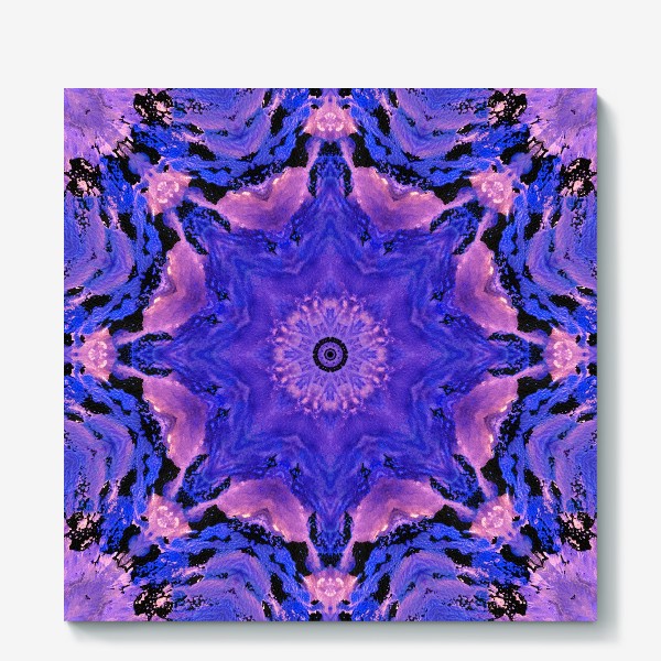 Холст «Purple Mandala 1»