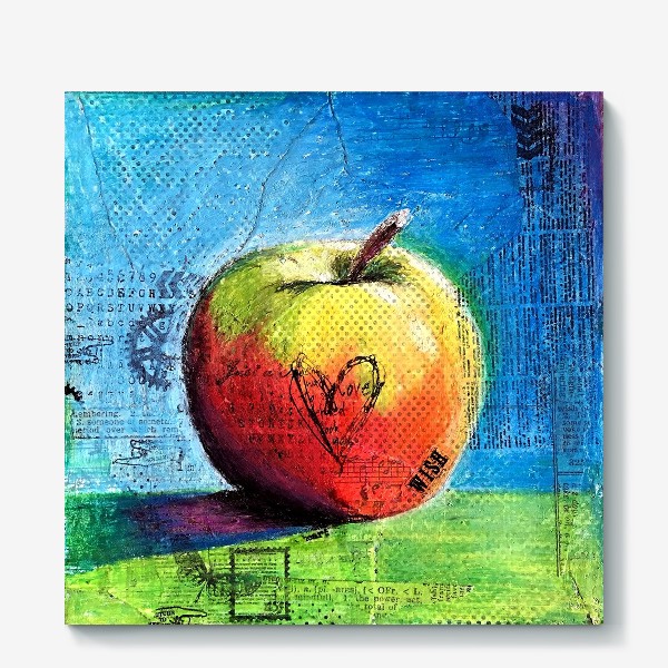 Холст «Яблочное яблоко»
