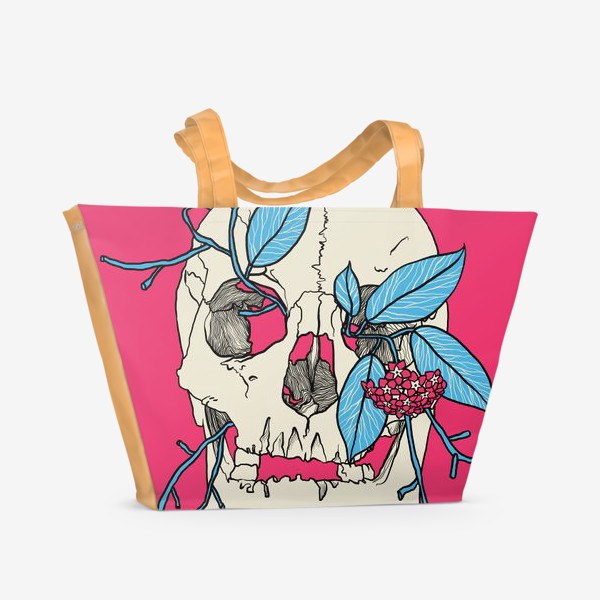 Пляжная сумка «Skull»