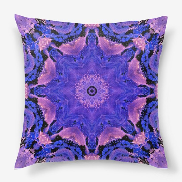 Подушка «Purple Mandala 1»