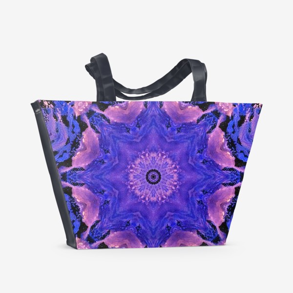 Пляжная сумка «Purple Mandala 1»