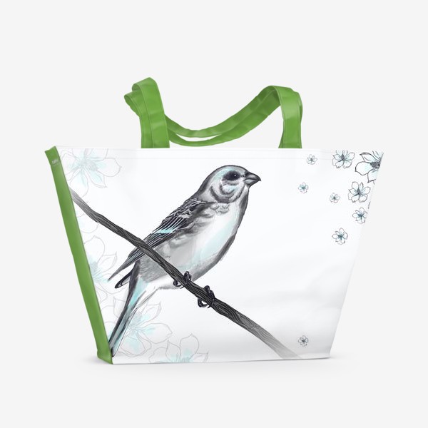 Пляжная сумка «Bird»