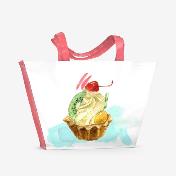 Пляжная сумка «Пироженка»