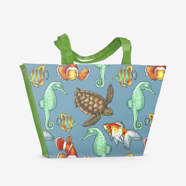 Пляжная сумка «рыбки 2»