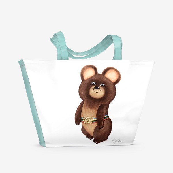 Пляжная сумка «Олимпийский мишка»