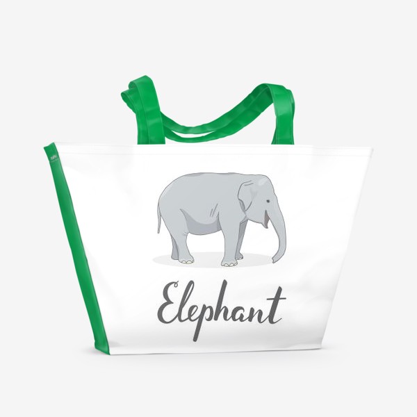 Пляжная сумка «Довольный слон»