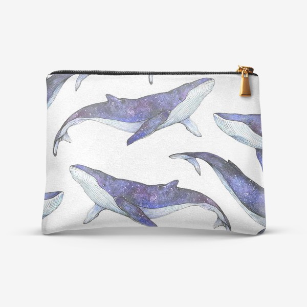 Косметичка «Whales pattern»