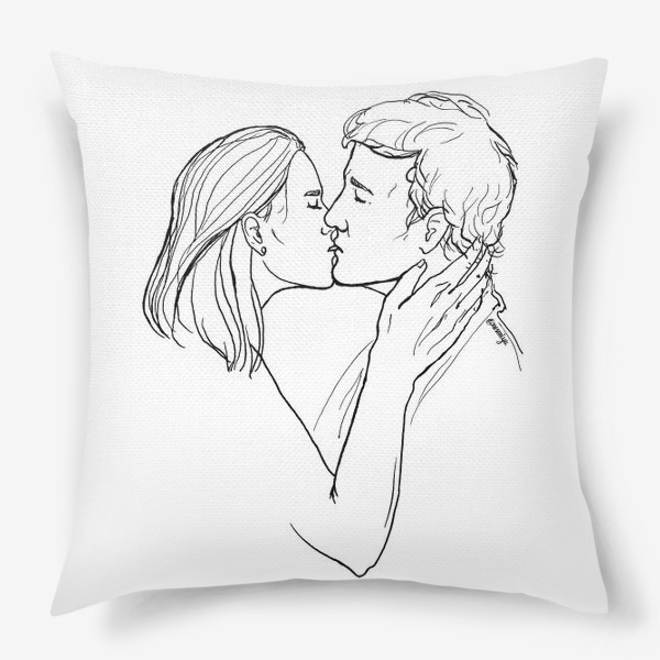 Подушка «Целую»