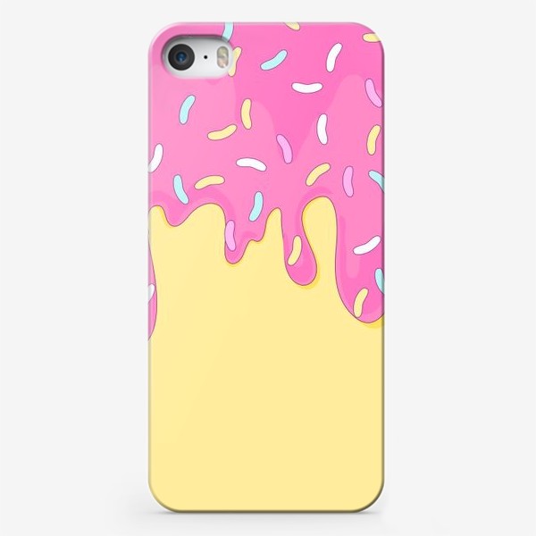 Чехол iPhone «сладкий как пончик»