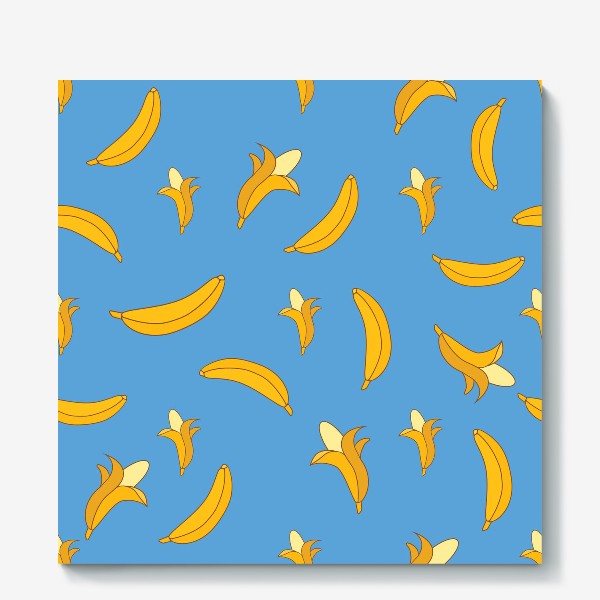 Холст «Яркие бананы»