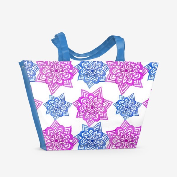 Пляжная сумка «Pink Blue»