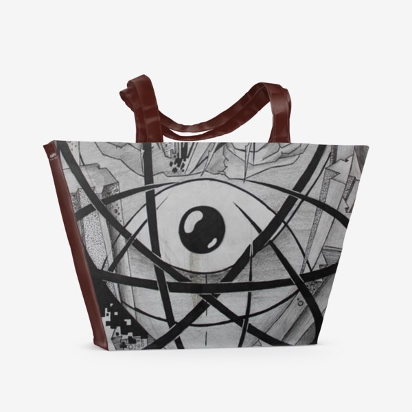Пляжная сумка «всевидящее око»