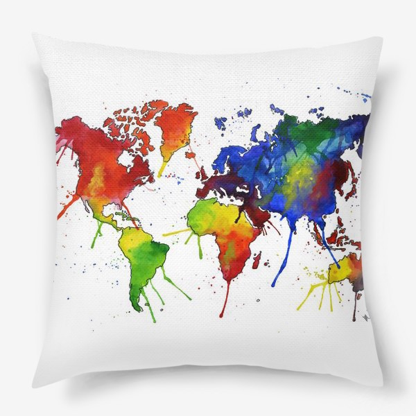 Подушка «color world»