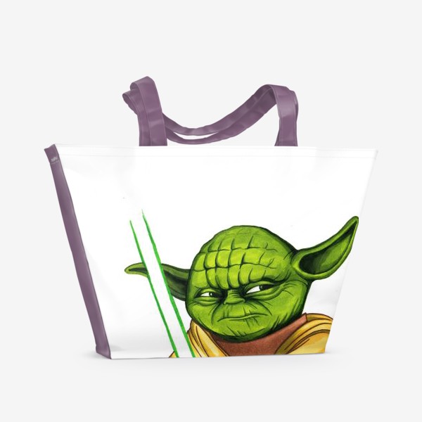 Пляжная сумка «Магистр Йода. Star Wars»