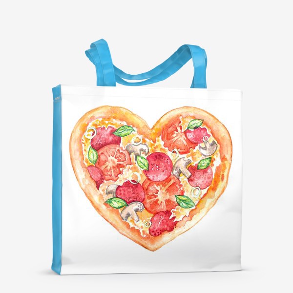 Сумка-шоппер «пицца - это любовь»