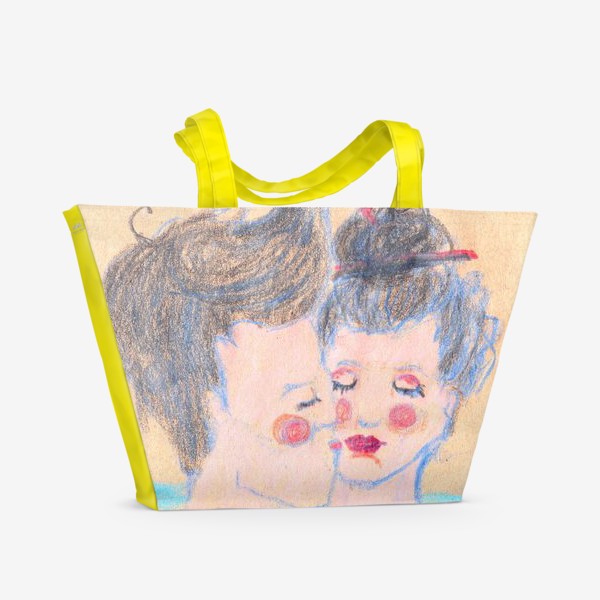 Пляжная сумка «Влюбленные»