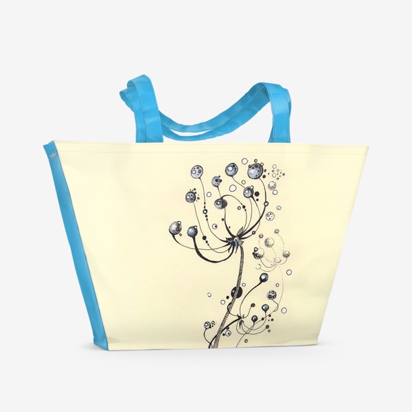 Пляжная сумка «Сухоцвет»