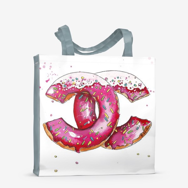 Сумка-шоппер «donuts chanel»
