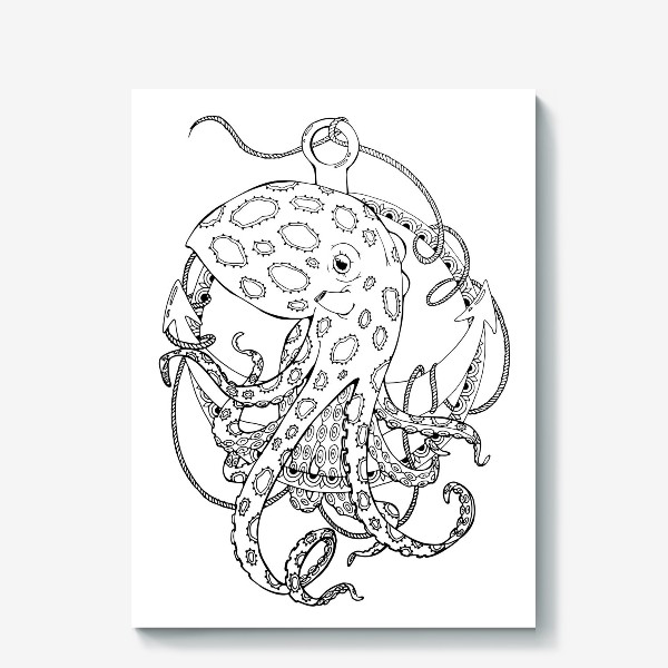 Холст «octopus»