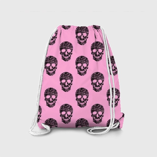 Рюкзак «Skulls On Pink»