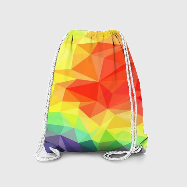 Рюкзак «Polygonal Rainbow »