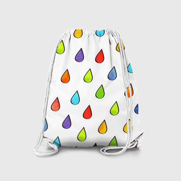 Рюкзак «Акварельный дождик»