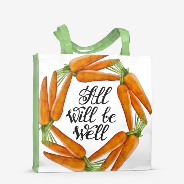 Сумка-шоппер «Морковный мотиватор»