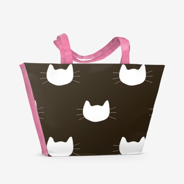 Пляжная сумка «Pattern Cat»