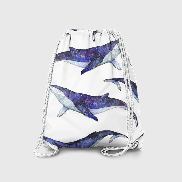 Рюкзак «Whales pattern»