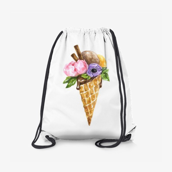 Рюкзак «Flower ice cream»