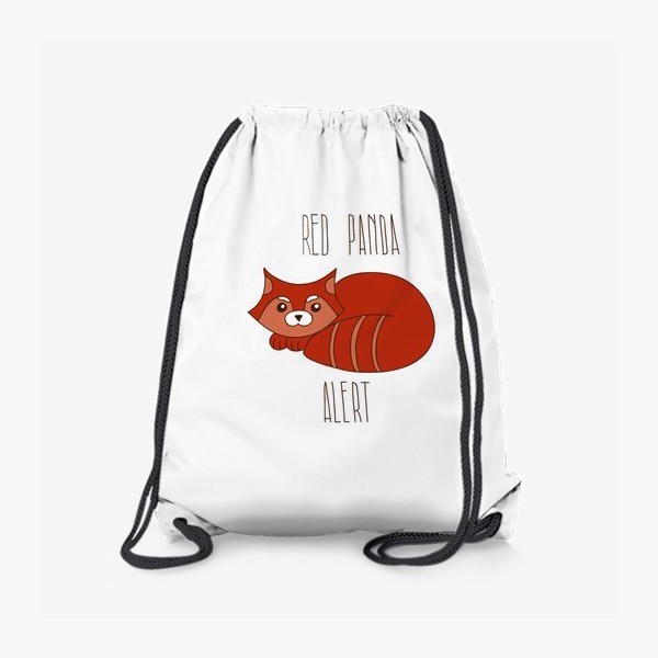 Рюкзак «Red panda alert»