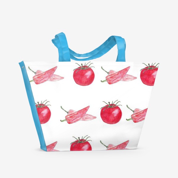 Пляжная сумка «овощное танго»