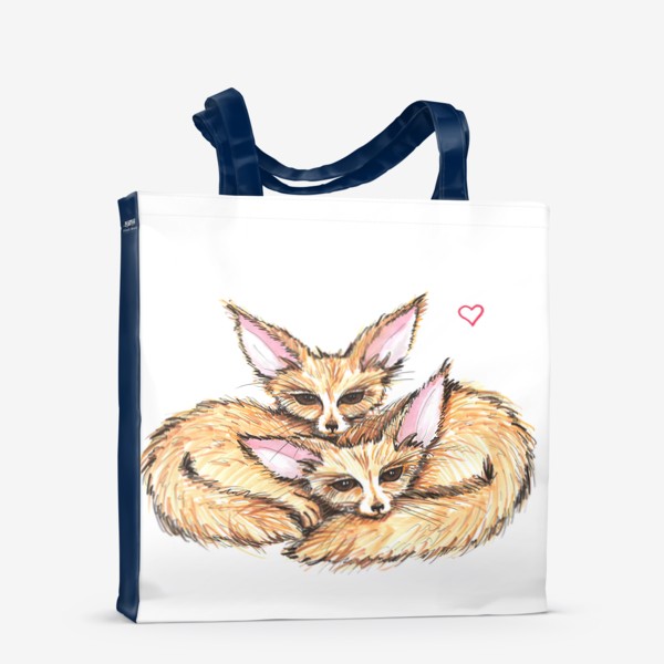 Сумка-шоппер «Small Foxes»