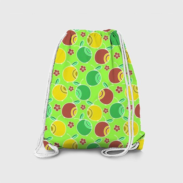 Рюкзак «Яблочки триколор»
