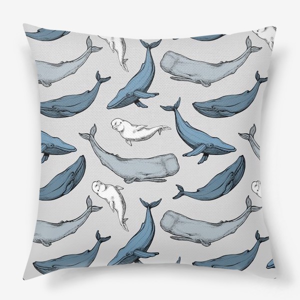 Подушка «Друзья киты»
