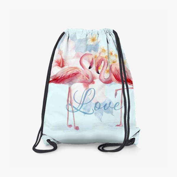 Рюкзак «Влюбленные фламинго»