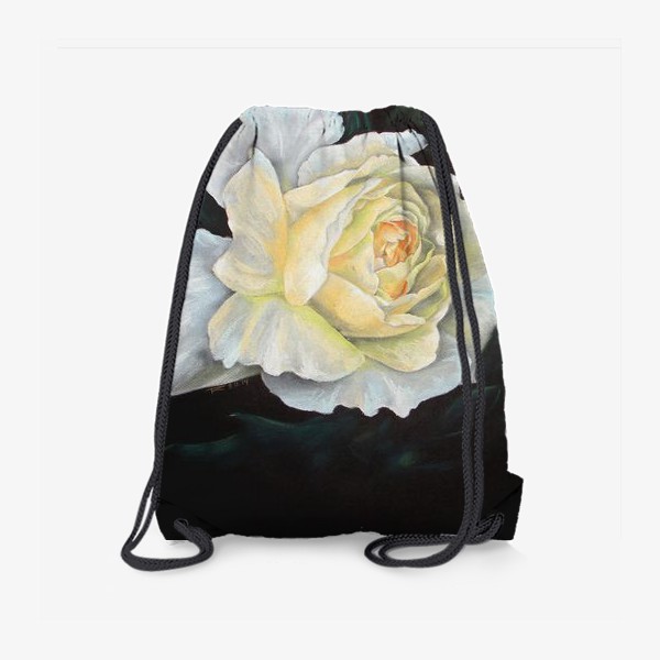 Рюкзак «Белая роза пастель»