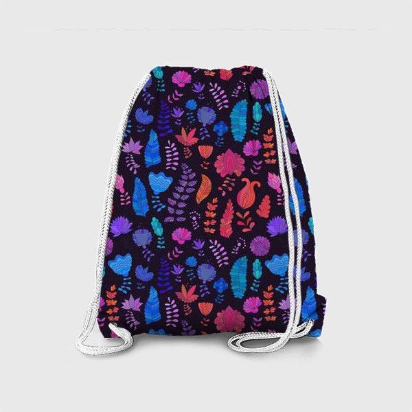 Рюкзак «Цветочный дудл»