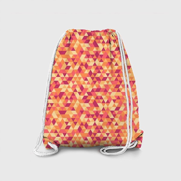 Рюкзак «Осенний стиль. Треугольники»
