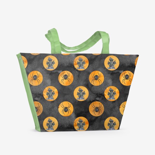 Пляжная сумка «Halloween Pattern»