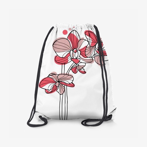 Рюкзак «Орхидея. Букет для любимой.»