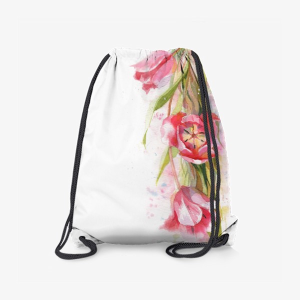 Рюкзак «Тюльпаны розовые»