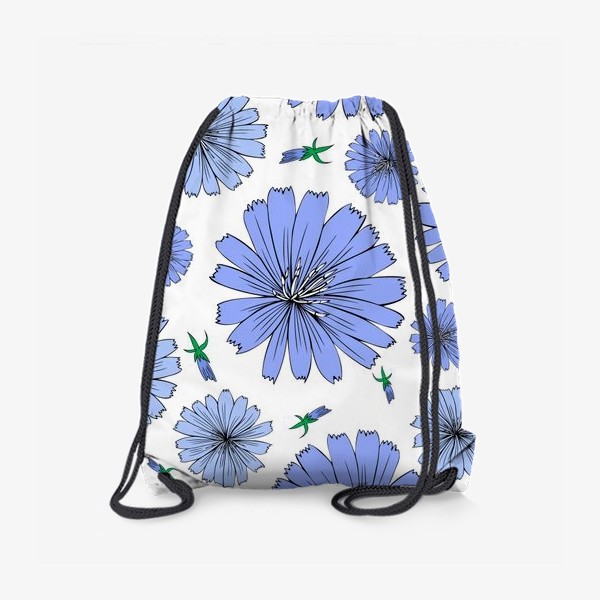 Рюкзак «Синие цветы цикория»